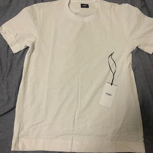 Fendi FF Karligraphy  Jacquard T-Shirt